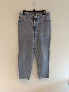 Levi's Blue Relaxed Fit 550 Tapered Jeans